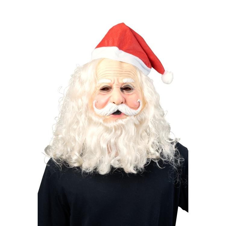 リアルサンタマスク サンタクロース おじいさん リアルすぎる おもしろ