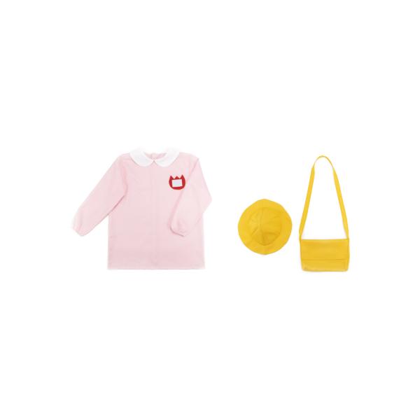 最大56 Offクーポン Acm66 保育園 ピンク 幼稚園児 幼稚園 スモック コスプレ フリーサイズ 男女兼用 Materialworldblog Com