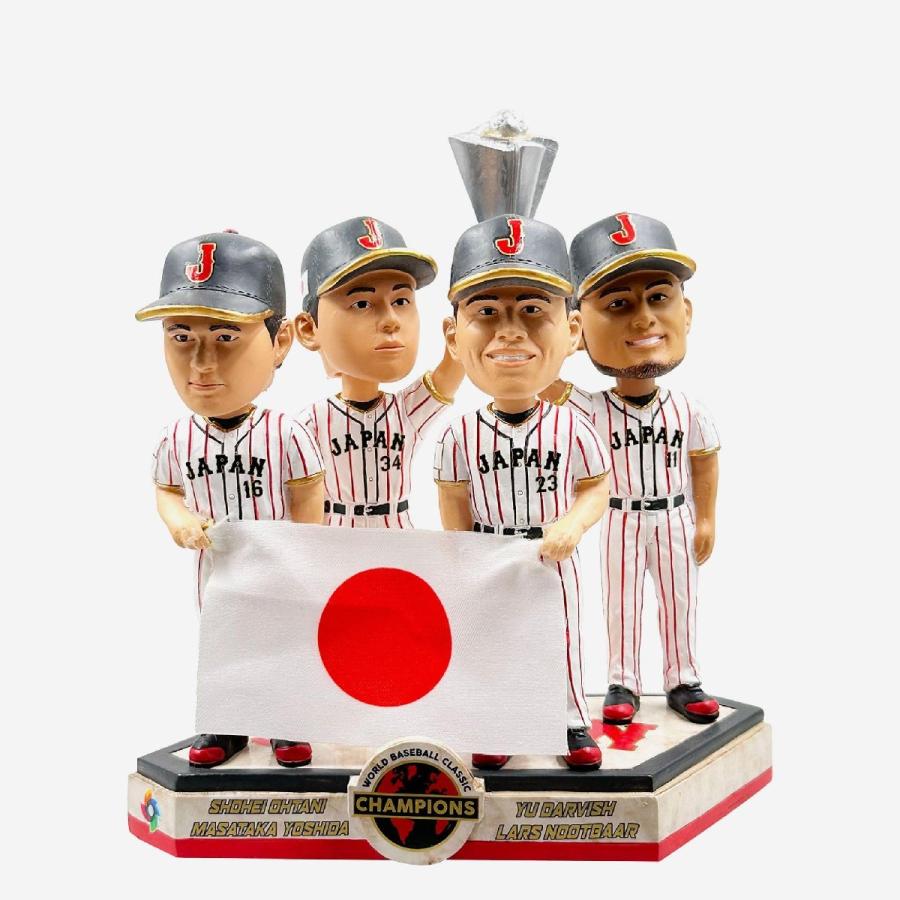 MS】大谷翔平+侍ジャパン 2023年WBC優勝 祝勝 ボブルヘッド人形 MS】大谷翔平+侍ジャパン 2023年WBC優勝 祝勝 ボブルヘッド人形