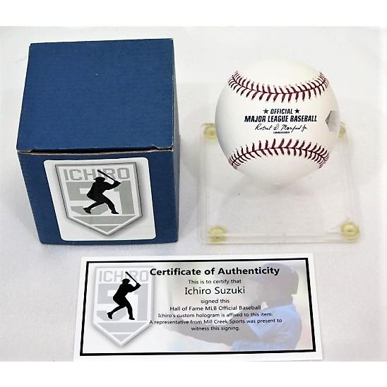 MS】緊急入荷!イチロー直筆サイン米国野球殿堂ロゴ入りMLB公式 MS】緊急入荷!イチロー直筆サイン米国野球殿堂ロゴ入りMLB公式
