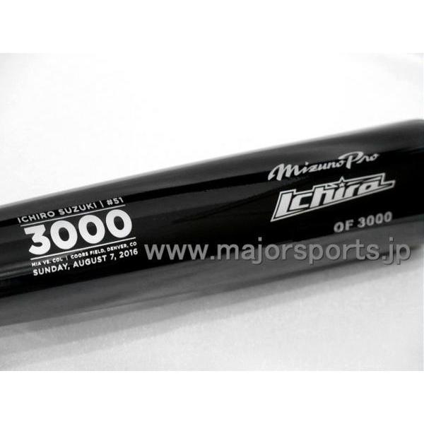 限定品！　イチロー2016年マーリンズ配布3000本安打記念バット MS】イチロー2016年マーリンズ配布3000本安打記念バット限定版！ 検