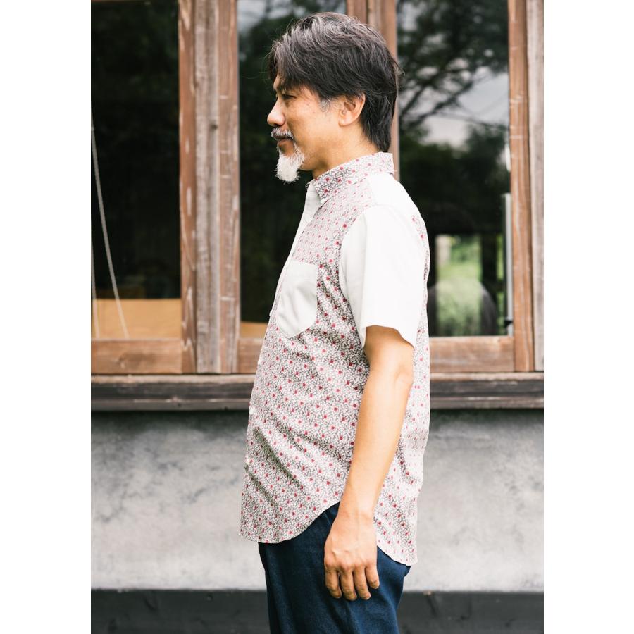 かりゆしウェア 沖縄 アロハシャツ Majun マジュン かりゆし 結婚式 メンズ半袖シャツボタンダウンナンディナペッパー 19m52bd3 Majun ヤフー店 通販 Yahoo ショッピング