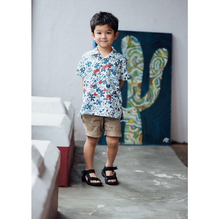 かりゆしウェア 沖縄 アロハシャツ Majun マジュン かりゆし 結婚式 キッズ シャツ 大きいサイズ 送料無料 オキナワンデイドリーム Ambk Majun ヤフー店 通販 Yahoo ショッピング