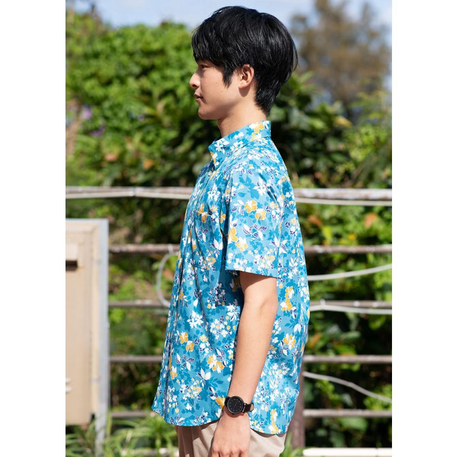 美品 高級 majun マジュン 首里織 かりゆしウェア アロハシャツ Mサイズ MAJUN（マジュン） かりゆしウェア 沖縄 アロハシャツ かりゆし 結婚式