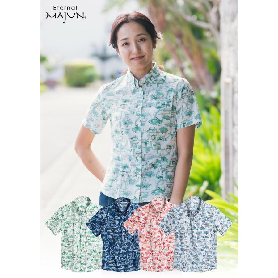 MAJUN かりゆしウェア 沖縄 アロハシャツ マジュン かりゆし