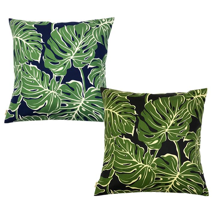 クッションカバー ハワイアン モンステラ ハワイ 45 45 Maka Hou マカホウ Mgz 37 Maka Hou Hilo 通販 Yahoo ショッピング