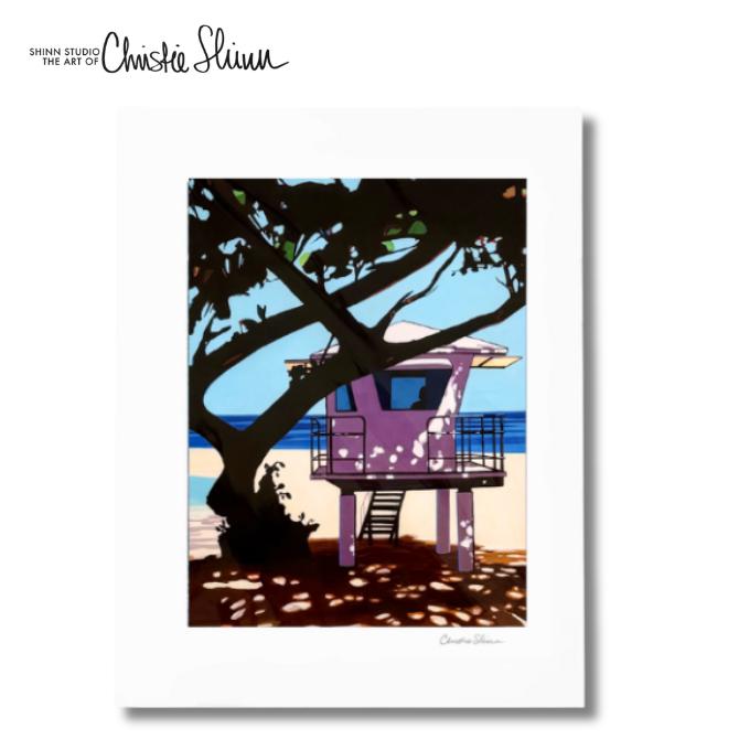 クリスティシン アートプリント「IN THE SHADE」28.0×35.5cm