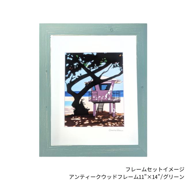クリスティシン アートプリント「IN THE SHADE」28.0×35.5cm