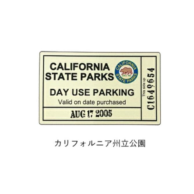 カリフォルニア パーキング パーミット ステッカー【ハワイ/ハワイアン