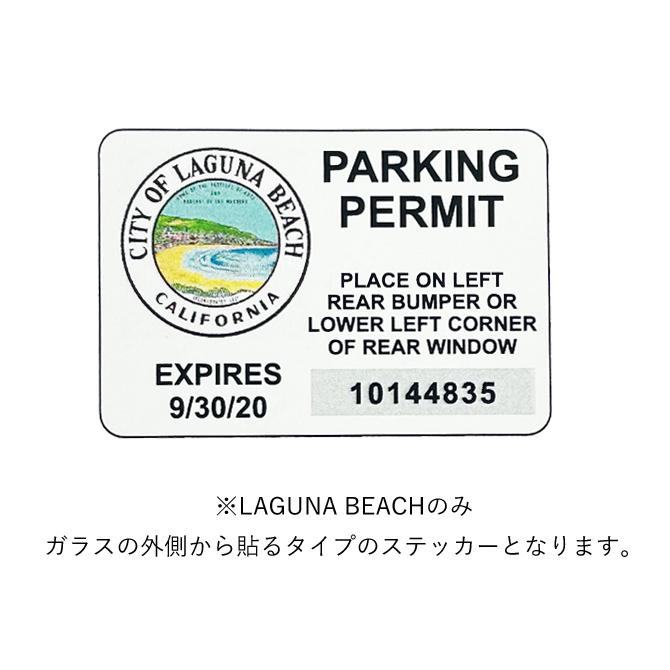カリフォルニア パーキング パーミット ステッカー【ハワイ/ハワイアン/シール/はがせる/ゲル/カー用品/駐車許可証/アメリカン/雑貨/車】 |  | 03