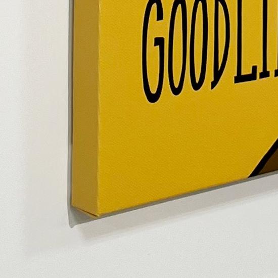 ルーズマン A3キャンバスアート "GOOD LIFE"【LOOSEMAN サーフアーティスト 絵 海 波 ハワイアンアート ハワイアン雑貨 インテリア 西海岸】_3