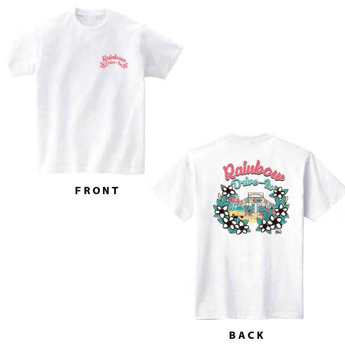 SALE】レインボードライブイン×TAMO Tシャツ Lサイズ【RAINBOW DRIVE