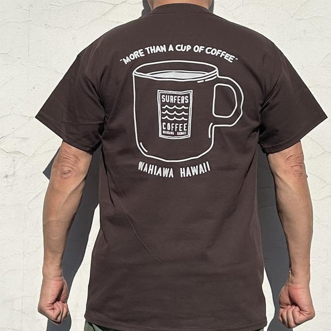 サーファーズコーヒー CUP LOGO Tシャツ Lサイズ【SURFERS COFFEE