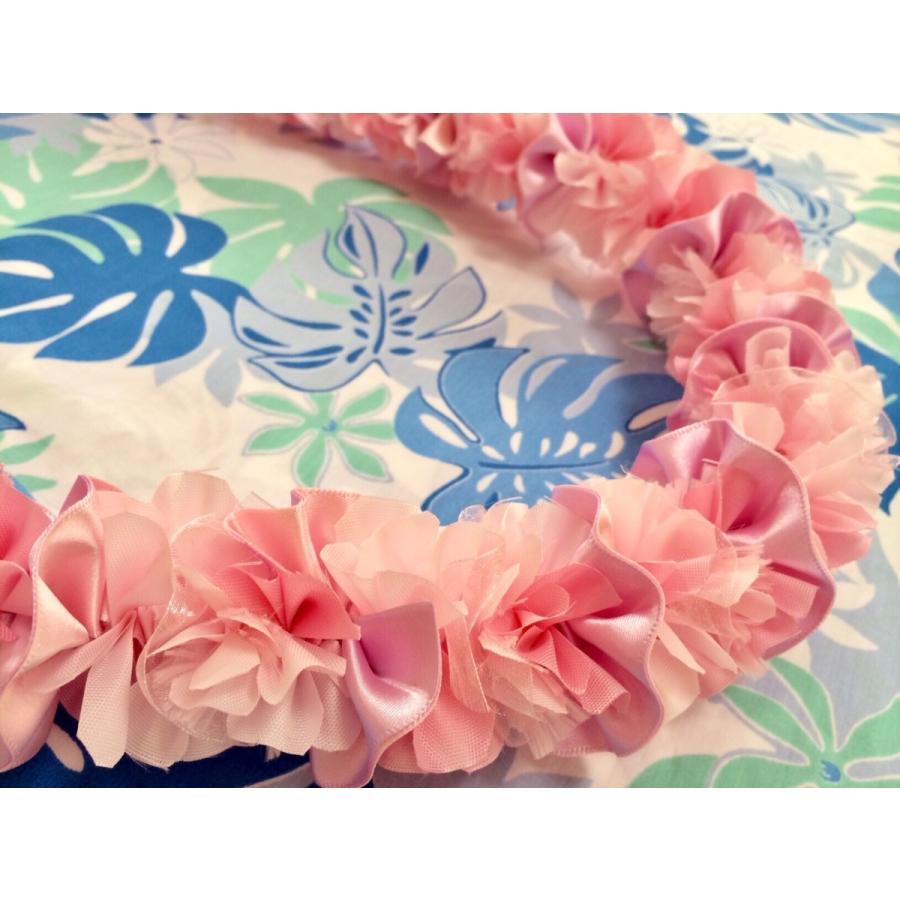 ハワイアンリボンレイ【キュートフラワーレイ キット】 49 リボンレイ・ハンドメイドキットの店マカナアロハ 通販 Yahoo