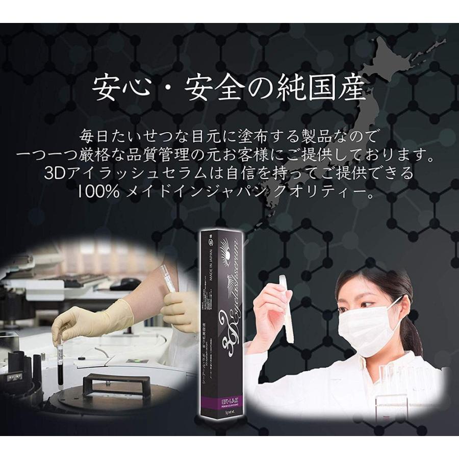 まつげ美容液【3点セット】 3Dアイラッシュセラム キャピキシル高濃度 