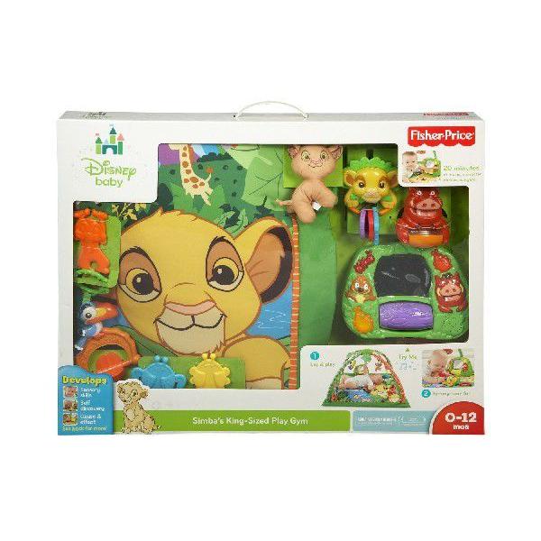 フィッシャープライス ディズニー ベビー ライオンキング シンバ キングサイズ プレイジム Fspx7299lym Makana Mall 通販 Yahoo ショッピング