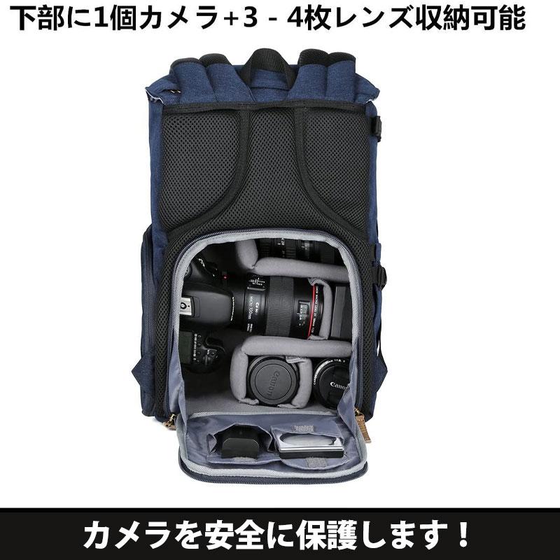 【未使用特価】K＆F Concept カメラバックリュック 一眼レフ 防水 Amazon.co.jp: K&F Concept カメラバックリュック おしゃれ 一眼