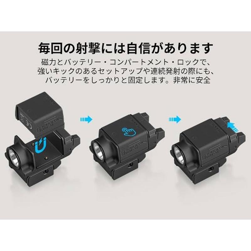 OLIGHT(オーライト）PL-MINI3 懐中電灯 ウェポンライト 美品 OLIGHT オーライト PL-MINI 3 ブラック 懐中電灯 タクティカル