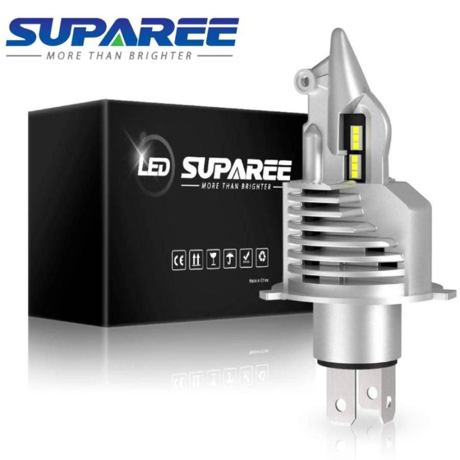 Suparee H4 Led ヘッドライト Hi Lo 新車検対応 車 バイク用 8000lm 27w ホワイト 6500k Ledバルブ 1個入 Spr H4 1p Makana Mall 通販 Yahoo ショッピング
