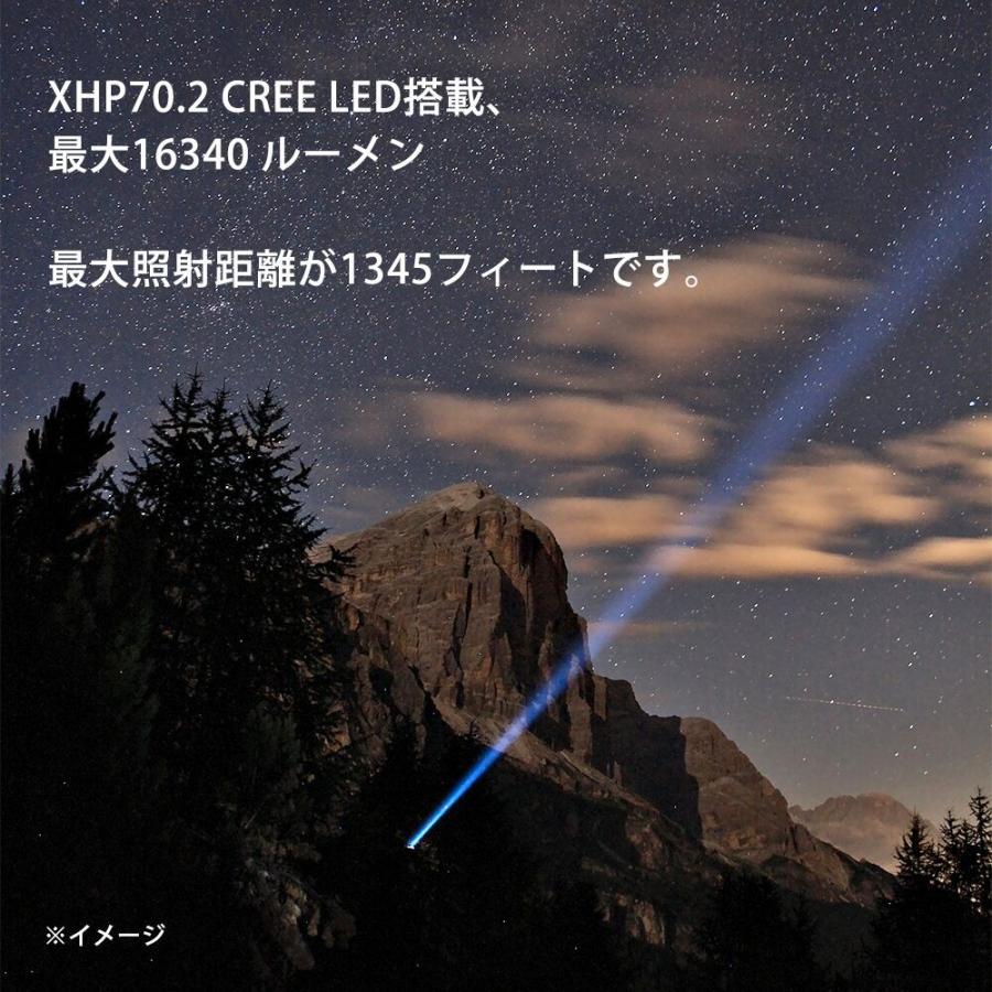 ThruNite TN50 16340ルーメン 充電式 LEDフラッシュライト CREE ThruNite TN50 16340ルーメン 充電式 LEDフラッシュライト CREE