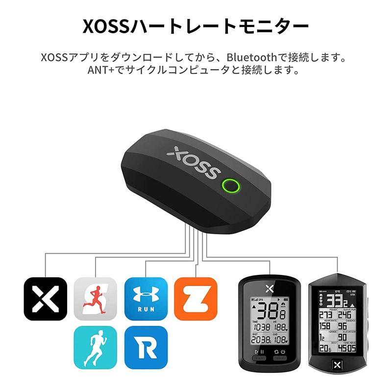 XOSS 心拍センサー ANT+ Bluetooth 4.0ワイヤレスタイプのハートレート