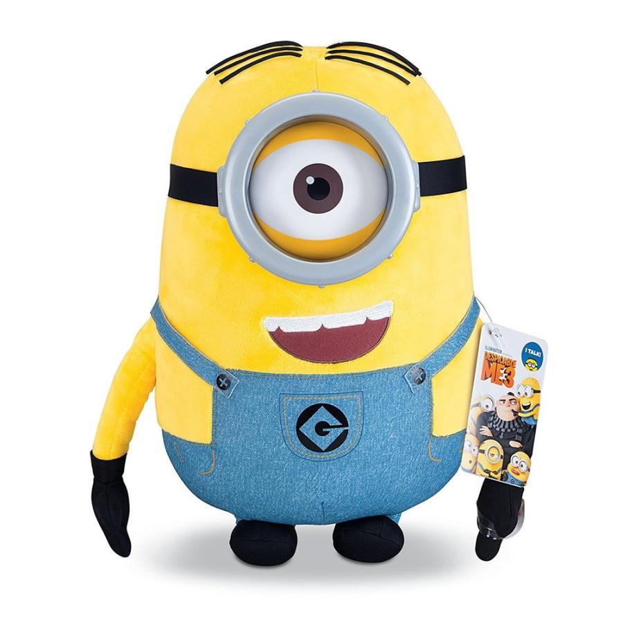 送料無料 怪盗グルー ジャンボサイズ 16インチ おしゃべり ぬいぐるみ ミニオン スチュアート Minion Stuart Us A Makanax ヤフー店 通販 Yahoo ショッピング
