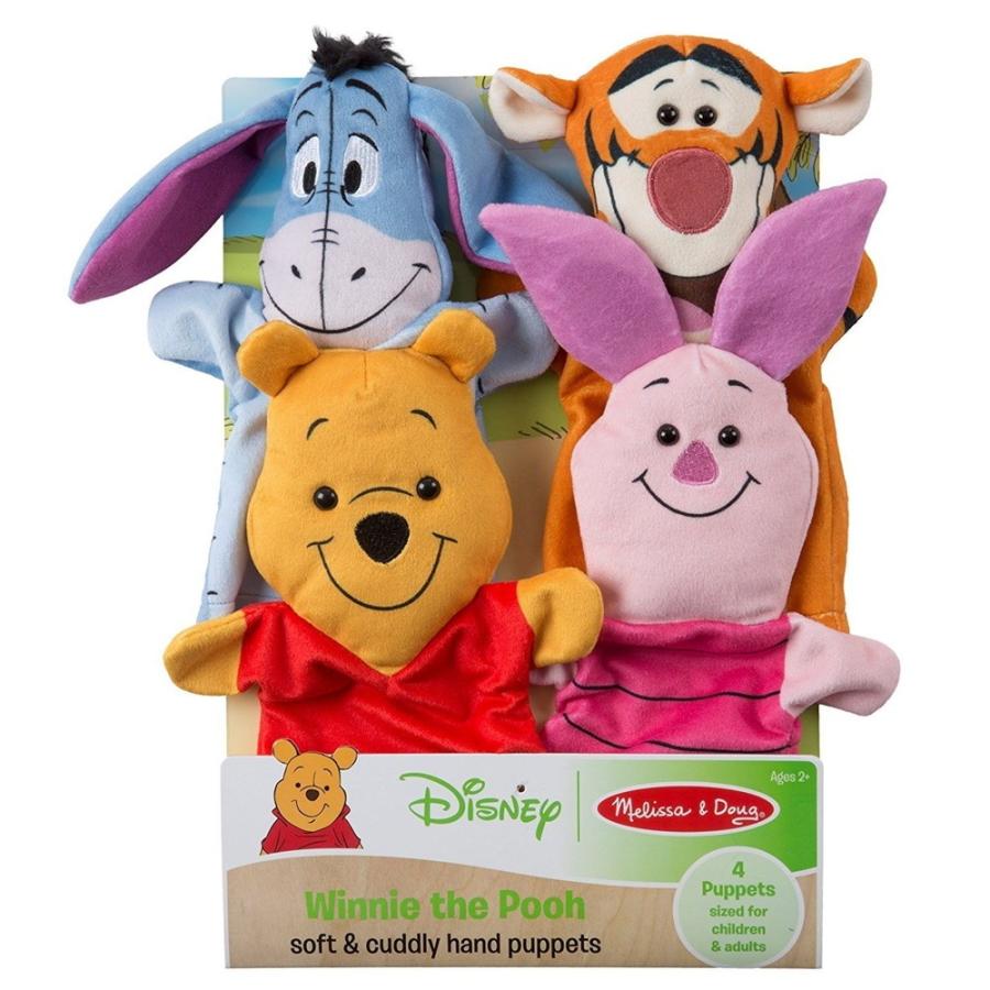 送料無料 ディズニー Disney プーさん ティガー ピグレット イーヨー かわいいパペット4体セット ぬいぐるみ 知育玩具 Us A N Makanax ヤフー店 通販 Yahoo ショッピング