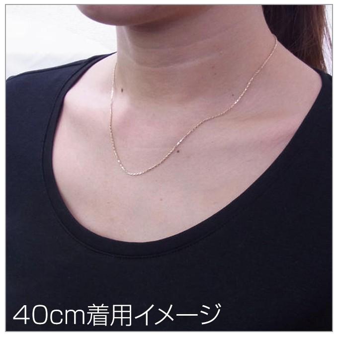 ハワイアンジュエリーネックレス チェーン 14金 ピンクゴールド ロープチェーン 長さ50cmｘ太さ1.5mm メンズ レディース 男性用 女性用 14Kの画像