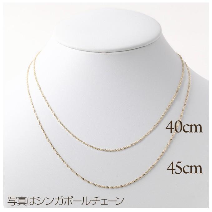 ハワイアンジュエリーネックレス チェーン 14金 イエローゴールド ロープチェーン 長さ40cmｘ太さ1.5mm メンズ レディース 男性用 女性用 14Kの画像
