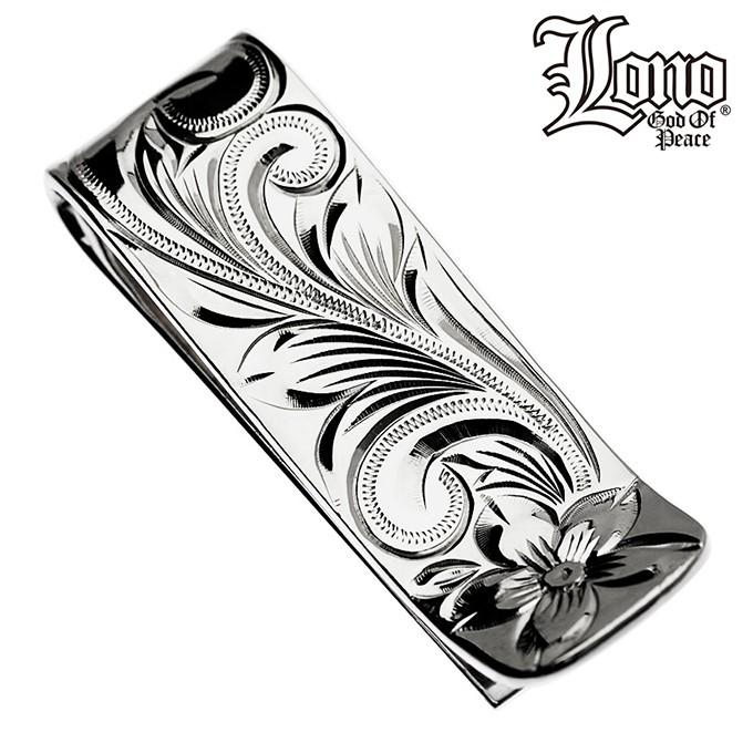 lano マネークリップ　ハワイアンジュエリー Lono マネークリップ LONO ハワイアンジュエリープルメリア 波