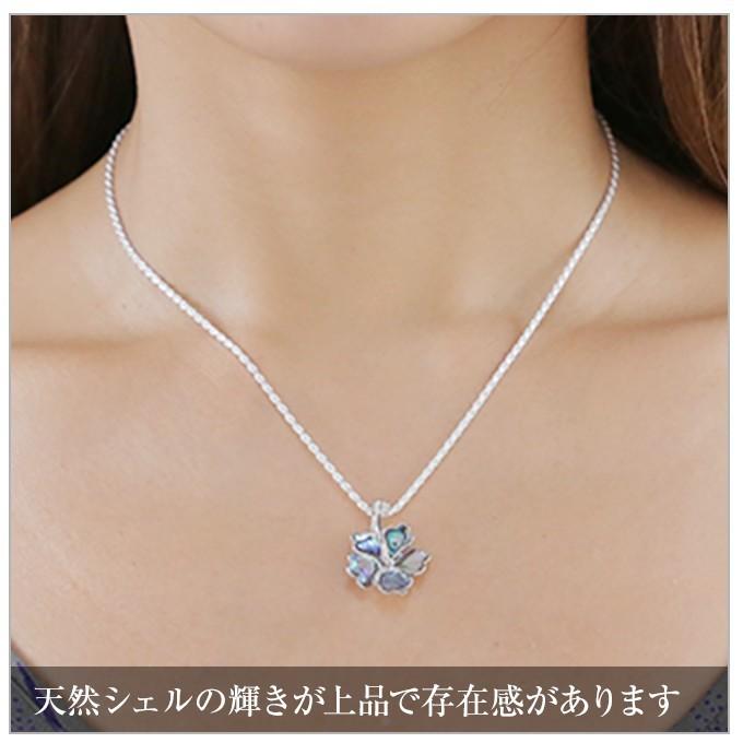ハワイアンジュエリーペンダント ハイビスカス 貝 シェル ネックレス メンズ レディース_12