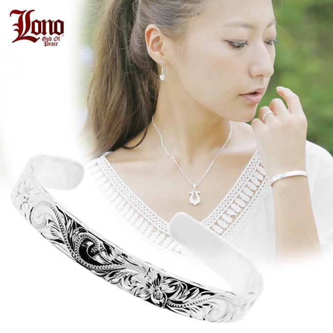 バングル　ロノ lono ハワイアンジュエリー　ブレスレット　シルバーアクセ ハワイアンジュエリー LONO ロノ ハワイアンジュエリー