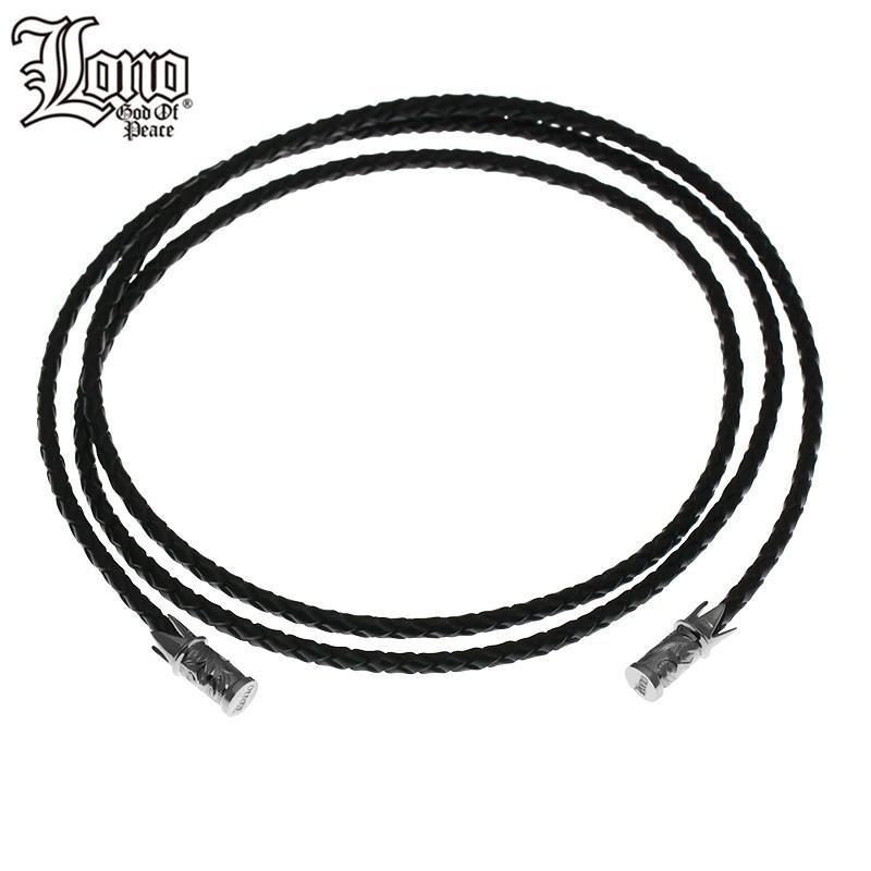 ハワイアンジュエリー LONO ロノレザーネックレス (80cm) メンズ レディース ハワイアン プレゼント 男性 シルバー シルバー925 ハワイアン