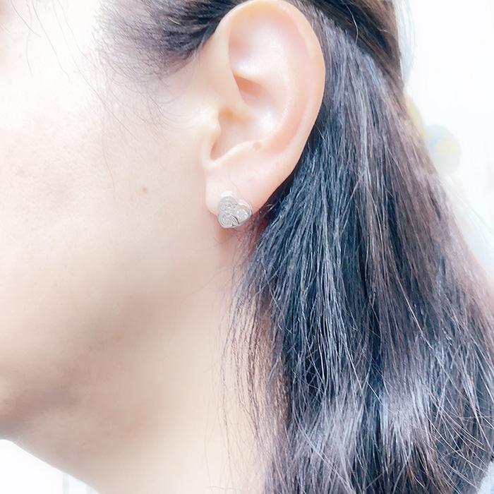 ハワイアンジュエリー LONO ロノハートピアス メンズ レディース 