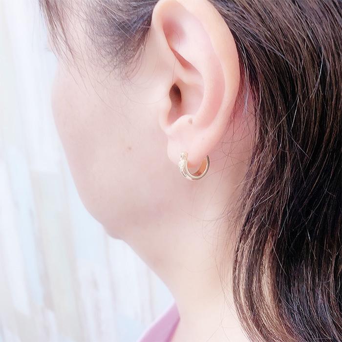 ハワイアンジュエリー LONO ロノフープピアス メンズ レディース  