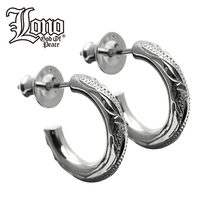 ハワイアンジュエリー LONO ロノフープピアス メンズ レディース