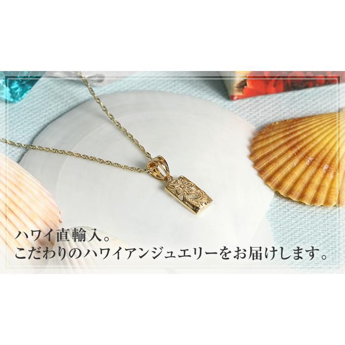 ハワイアンジュエリー ハワイアンジュエリーネックレス ゴールド 