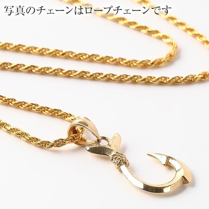 ハワイアンジュエリーフィッシュフック ネックレス ペンダントトップ ペンダントヘッド 釣り針 おしゃれ (チェーン付きも選べます)の画像