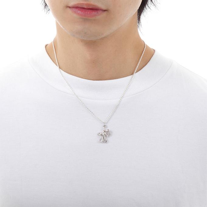ハワイアンジュエリーペンダントトップ ペンダントヘッド メンズ レディース ネックレス ゲッコー やもり シルバー925 ロジウム加工_8