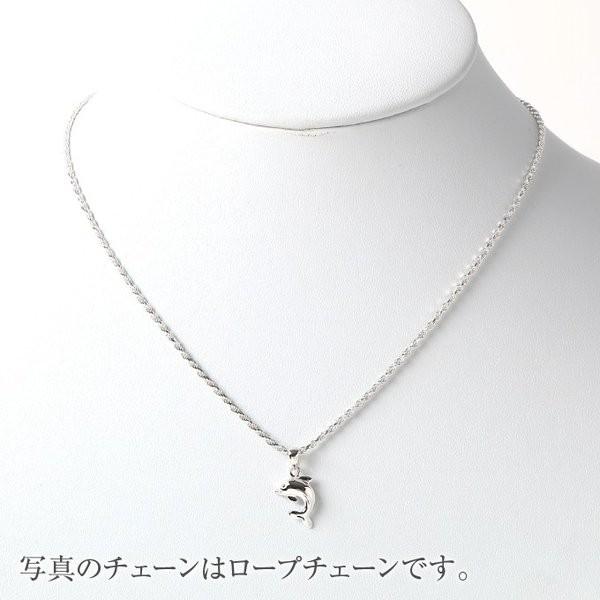 ハワイアンジュエリーネックレス ペンダントトップ ペンダントヘッド [チェーン付] レディース メンズ シルバー925 ミニ ドルフィン いるか イルカ_8