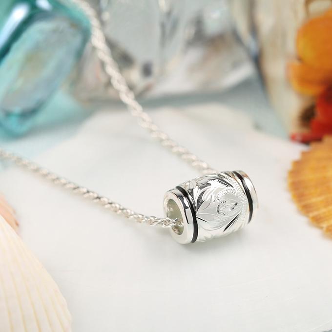ハワイアンジュエリー jewelry ペンダントトップ ブラックエナメル 