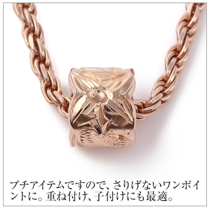 ハワイアンジュエリー　14K バレルペンダント　30日まで！　ピンクゴールド ハワイアンジュエリー プチ バレル・K14 14金 ゴールド