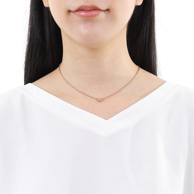 ハワイアンジュエリーネックレス チェーン付き レディース レディス ladys ペンダント シルバー925 ピンクゴールド コーティング バレル 樽型の画像