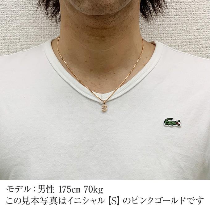 ハワイアンジュエリー LONO ロノ14金 ゴールド プルメリアイニシャルペンダント メンズ レディース ハワイアン プレゼント 男性 ハワイ_14