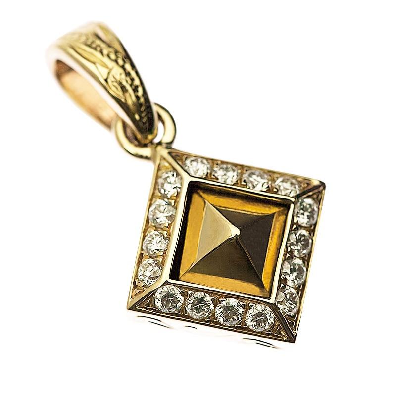 Lono LONO ロノ 14K スタッズペンダントトップ ダイヤモンド