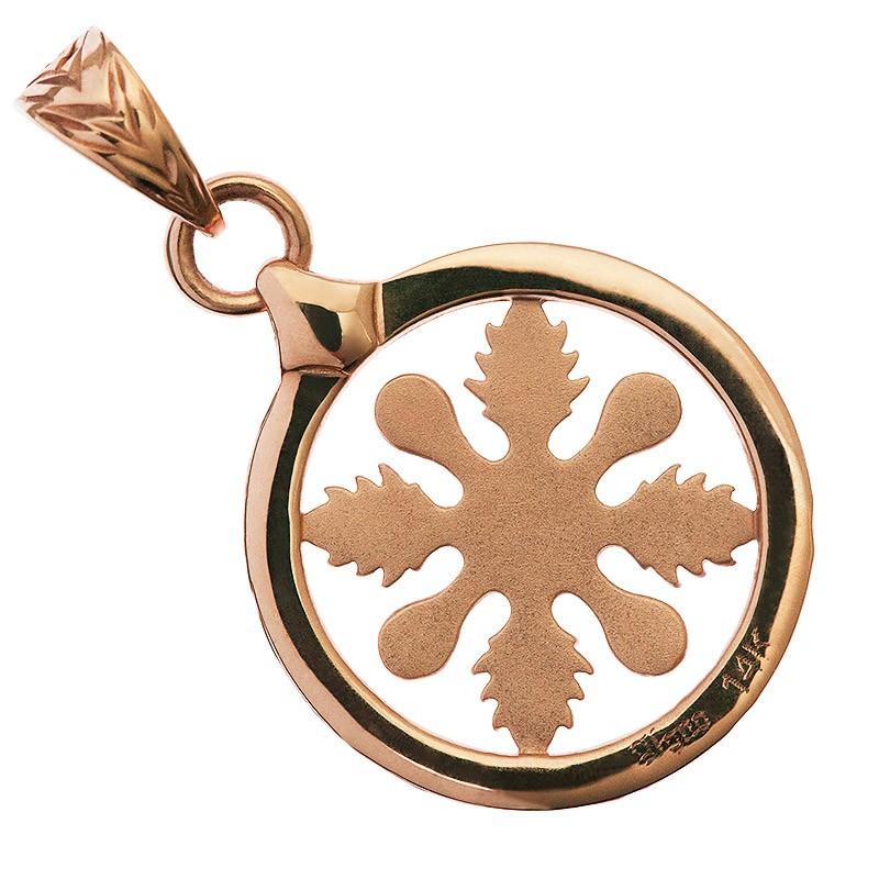 八〇様専用☆14Kゴールド ハワイアンキルトペンダントヘッド