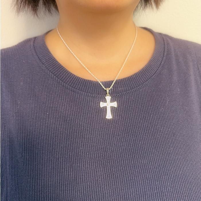 ハワイアンジュエリー LONO ロノクロス ペンダント メンズ レディース ハワイアン プレゼント 男性 シルバー シルバー925 ハワイアンアクセサリ_11