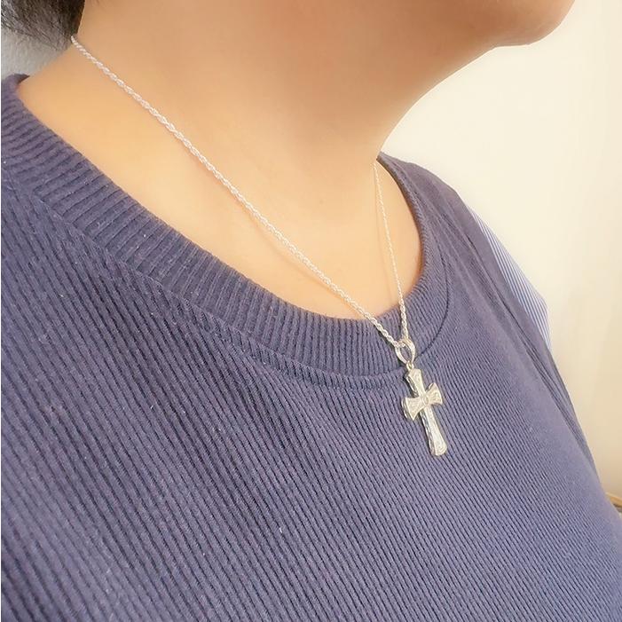 ハワイアンジュエリー LONO ロノクロス ペンダント メンズ レディース ハワイアン プレゼント 男性 シルバー シルバー925 ハワイアンアクセサリ_12