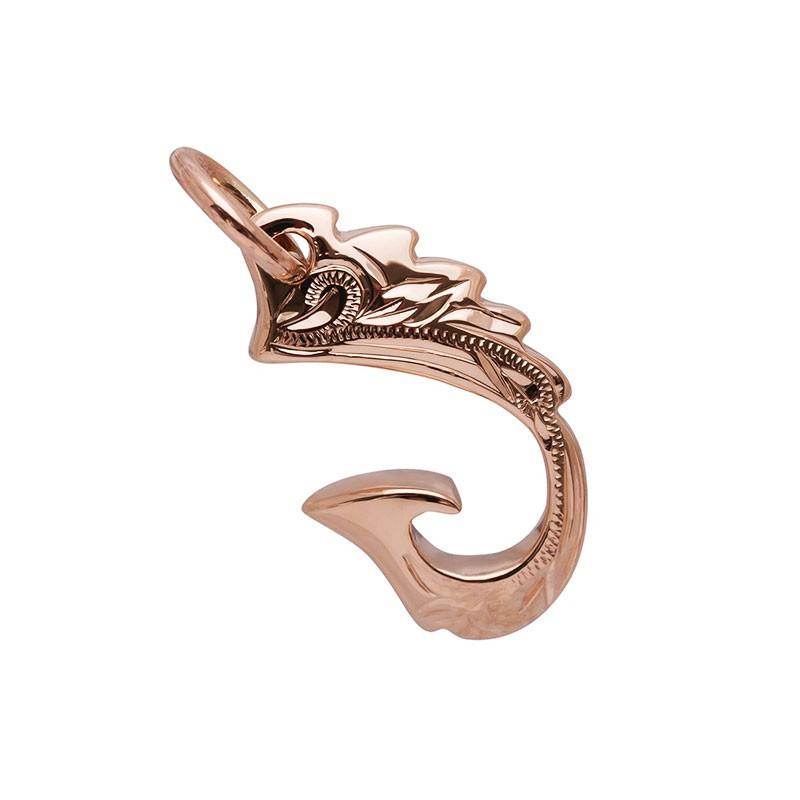 ロノLono 14K ピンクゴールドペンダントトップハワイアンジュエリー箱付