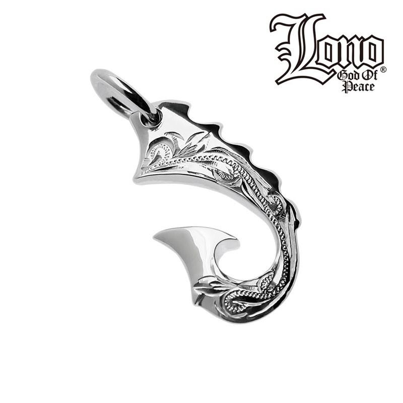 ハワイアンジュエリー】Lono シルバーブラックロジウムコーティング